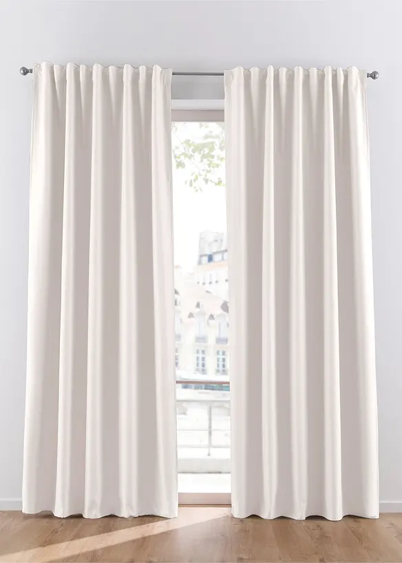 Tenda termica con retro in morbido pile, anche extra lunga (pacco da 1), bonprix