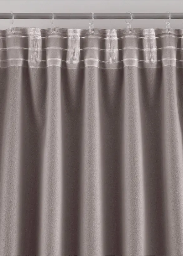 Tenda termica con retro in morbido pile, anche extra lunga (pacco da 1), bonprix