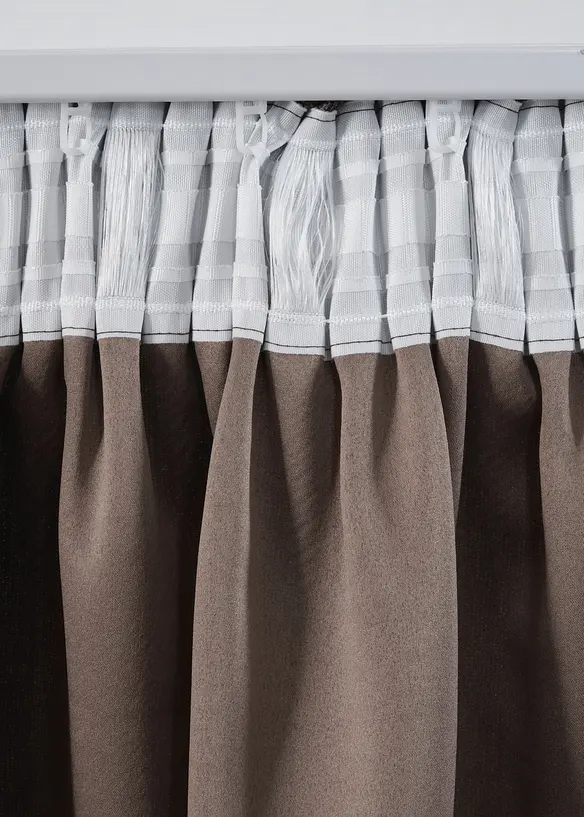 Tenda semioscurante dall'elegante struttura (pacco da 1), bonprix