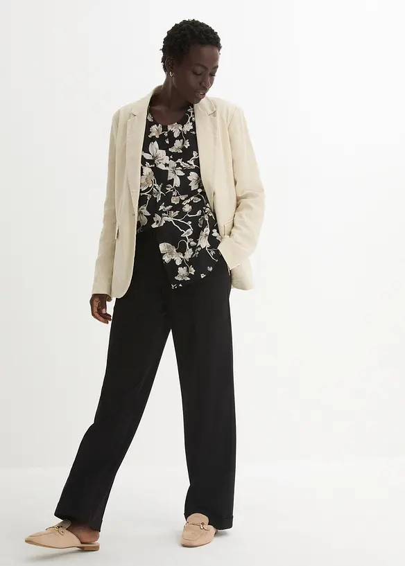 Pantaloni con pinces, bonprix