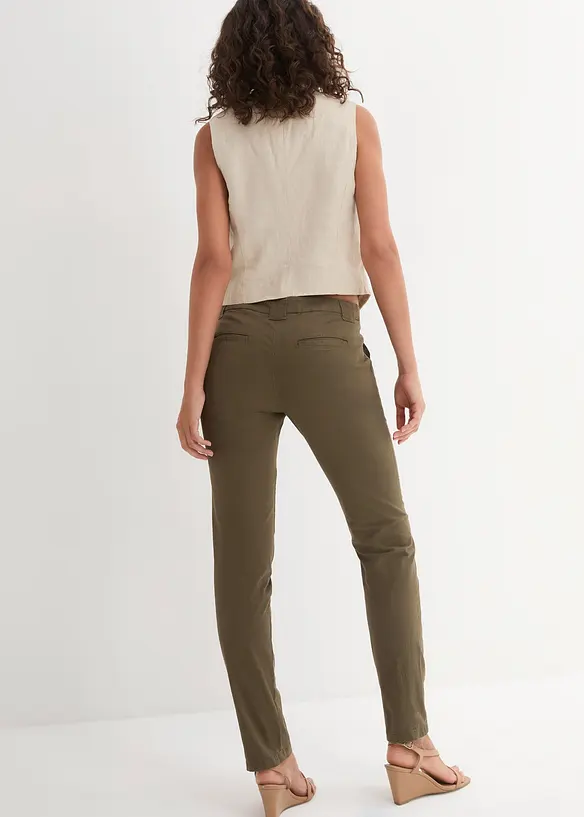 Pantaloni chino elasticizzati, bonprix