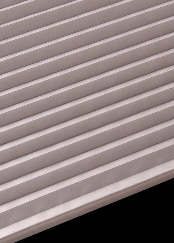 Tenda plissettata semioscurante con velcro adesivo, bonprix