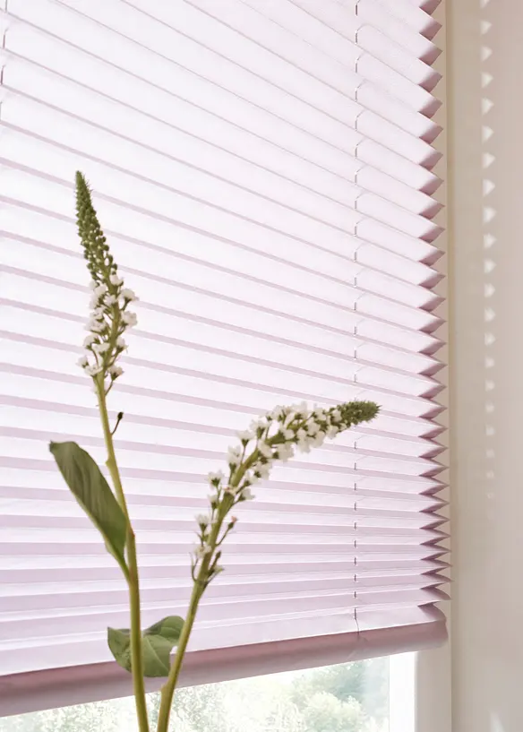 Tenda plissettata semioscurante con velcro adesivo, bonprix