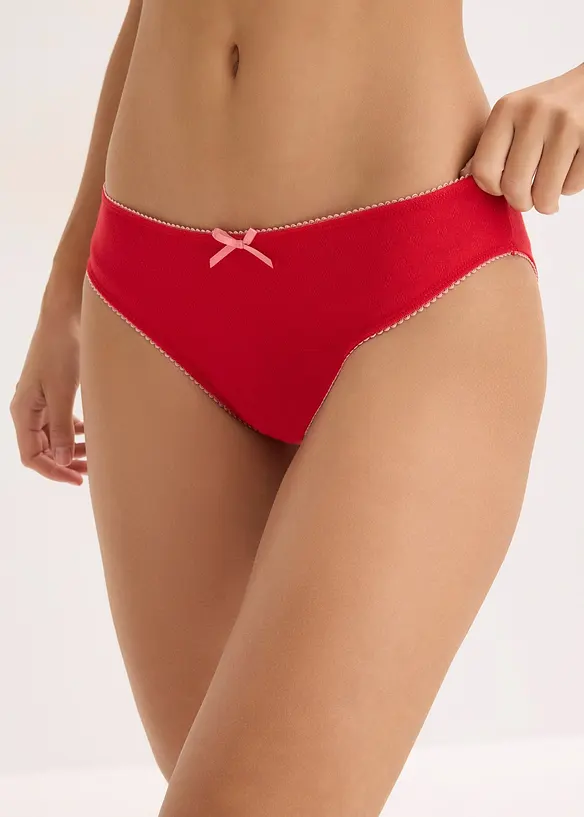 Slip effetto traforato (pacco da 5), bonprix