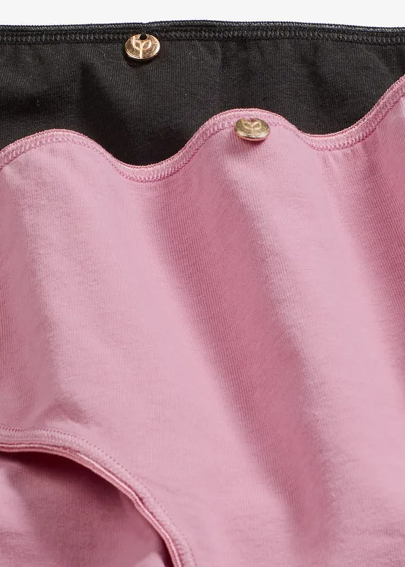 Slip alto con pizzo (pacco da 4), bonprix