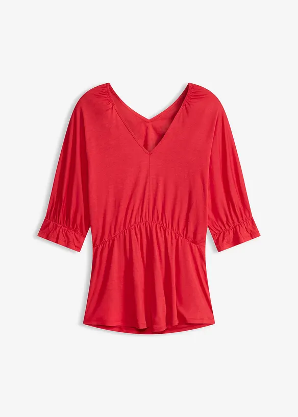 Maglia stile tunica in misto viscosa, bonprix