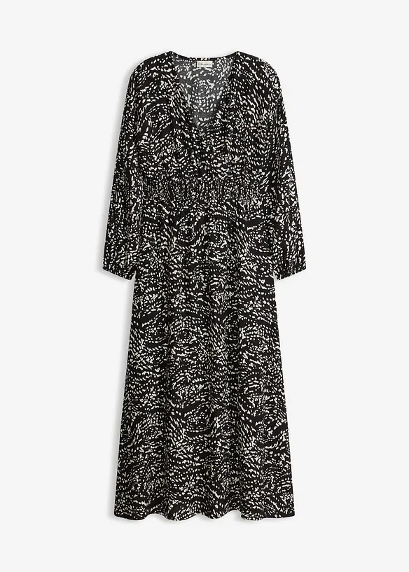 Abito lungo in pura viscosa, bonprix