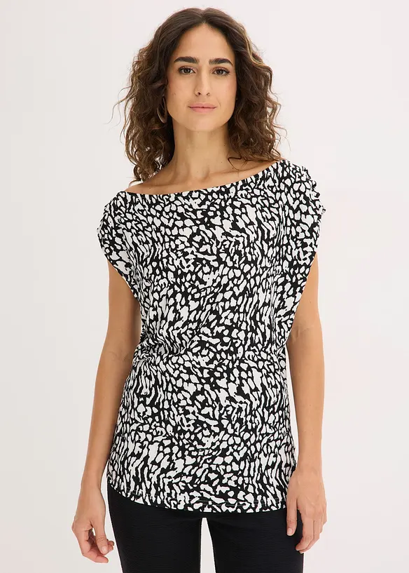 Top con arricciature, bonprix