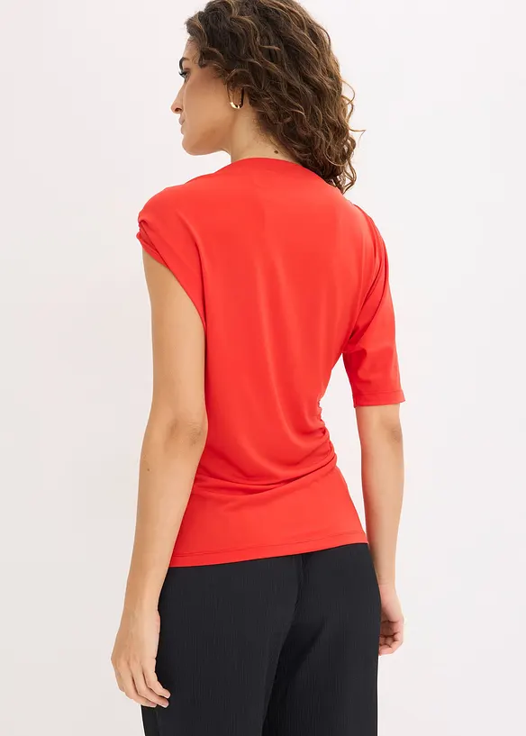 Maglia con scollo asimmetrico, bonprix