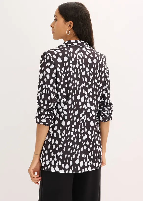 Blazer lungo in fantasia, bonprix