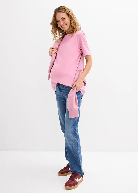 Jeans pr&eacute;maman 2 in 1 per gravidanza e oltre, loose fit, bonprix