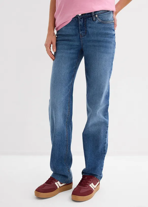 Jeans pr&eacute;maman 2 in 1 per gravidanza e oltre, loose fit, bonprix