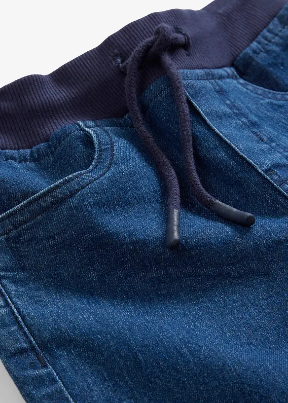 Jeans termici con fodera in jersey regular fit, straight, bonprix