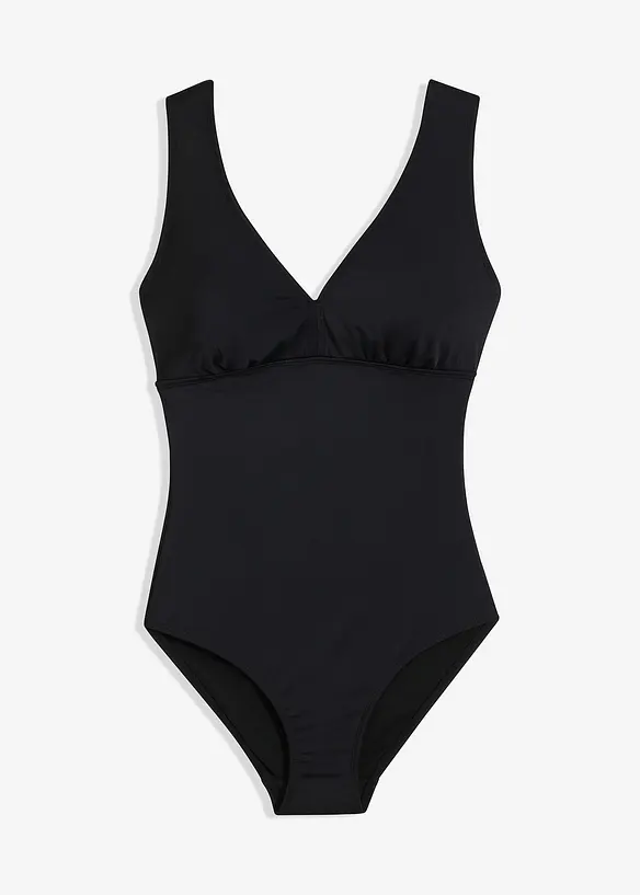 Costume intero con effetto modellante forte e scollatura a V, bonprix