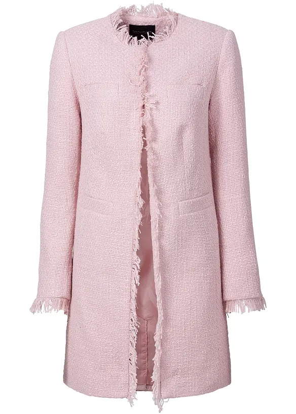 Blazer lungo in boucl&eacute;, bonprix