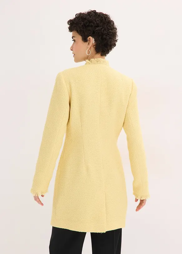 Blazer lungo in boucl&eacute;, bonprix