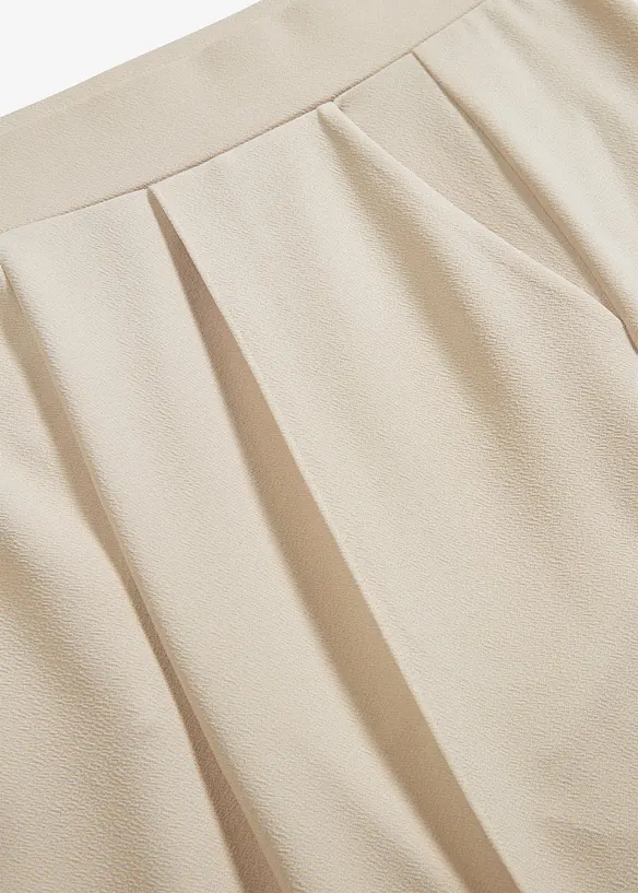 Pantaloni con elastico in vita in interlock robusto, bonprix