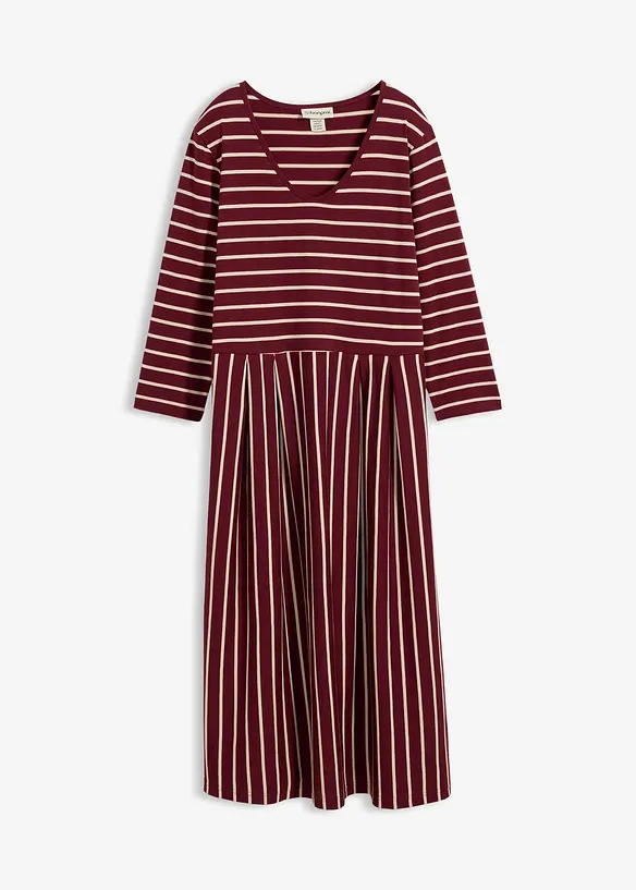 Abito midi in jersey di cotone, bonprix