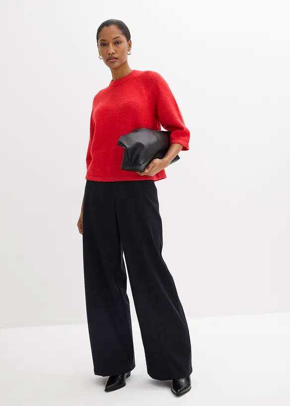 T-shirt in maglia oversize, bonprix