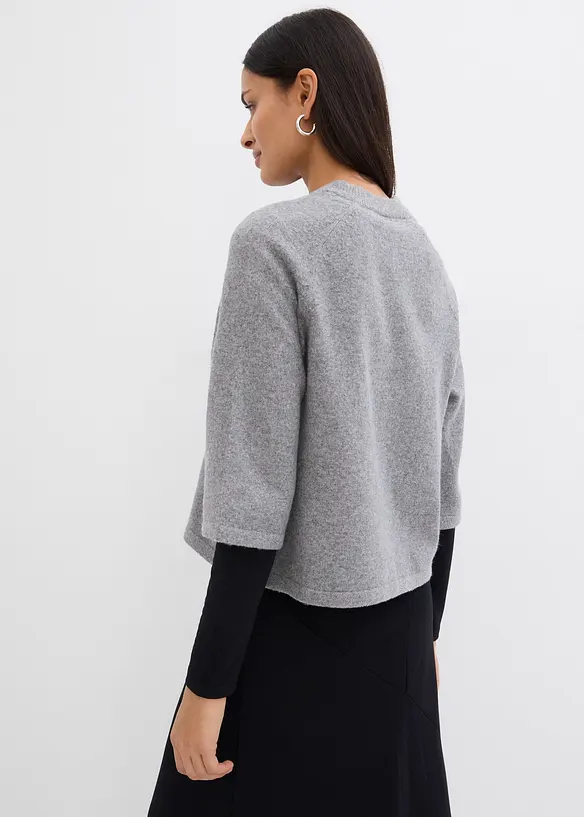 T-shirt in maglia oversize, bonprix