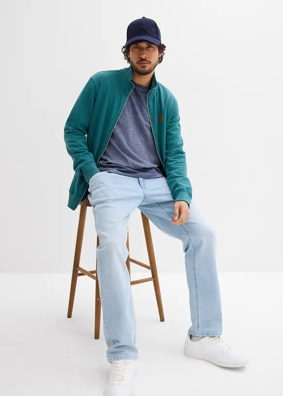 Maglia a maniche lunghe in cotone biologico (pacco da 2), bonprix