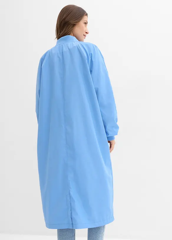 Cappotto blouson con colletto in maglia, bonprix