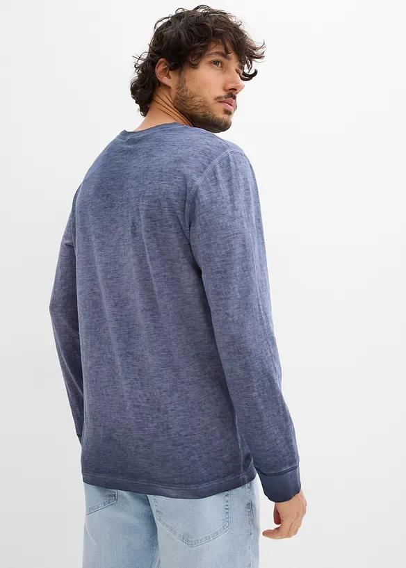 Maglia a maniche lunghe in cotone biologico (pacco da 2), bonprix