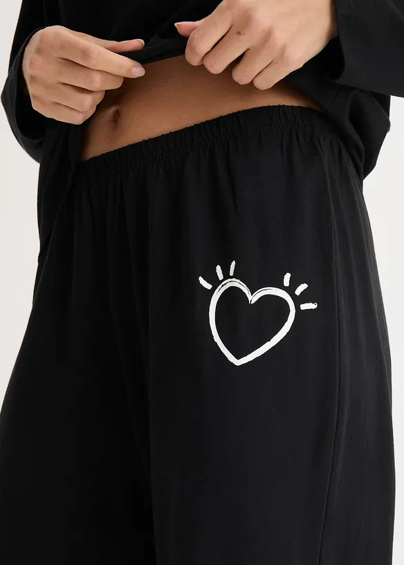 Pigiama in cotone morbido, bonprix