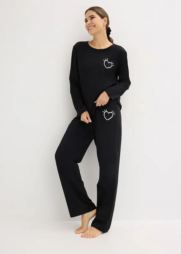 Pigiama in cotone morbido, bonprix