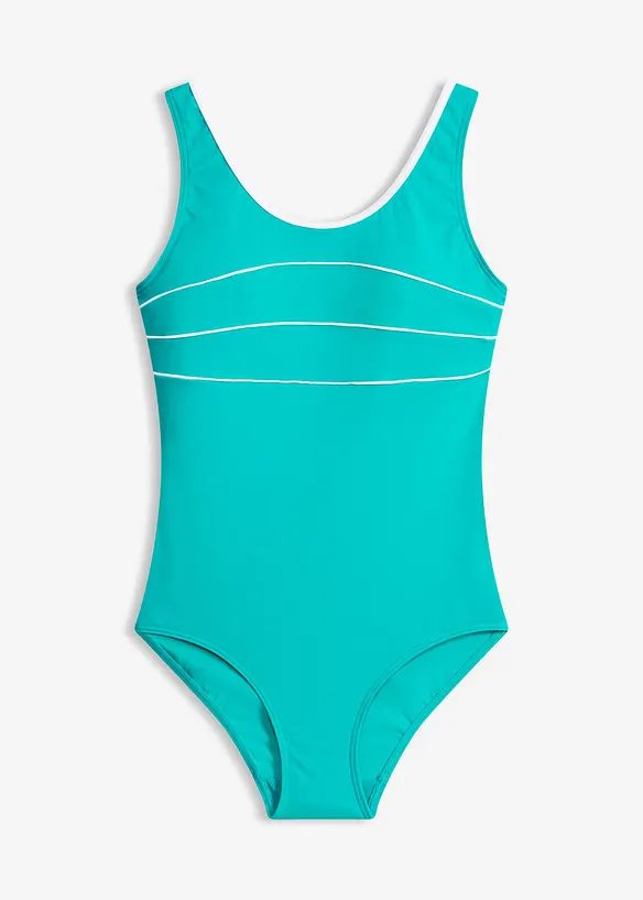 Costume intero con cuciture decorative, bonprix