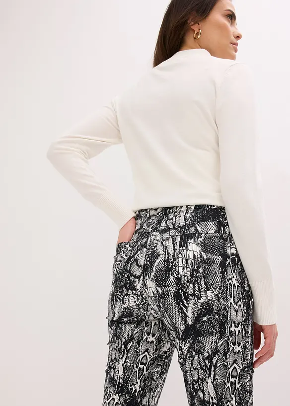 Pantaloni elasticizzati, bonprix