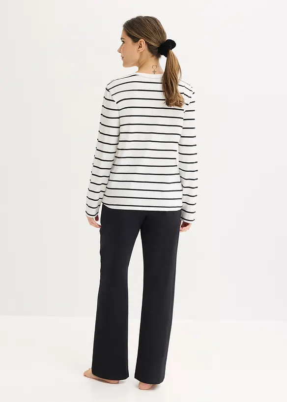 Pigiama in puro cotone, bonprix