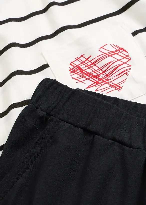 Pigiama in puro cotone, bonprix