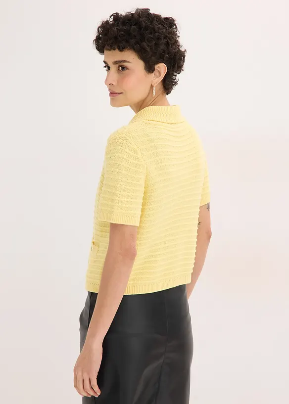 Cardigan con bottoni decorativi, bonprix