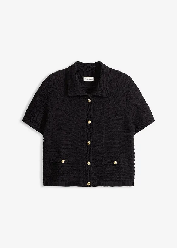 Cardigan con bottoni decorativi, bonprix
