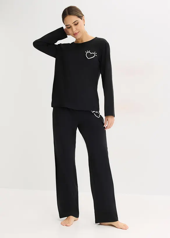 Pigiama in cotone morbido, bonprix