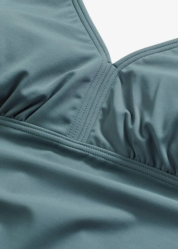 Costume intero pr&eacute;maman con scollatura a V, bonprix