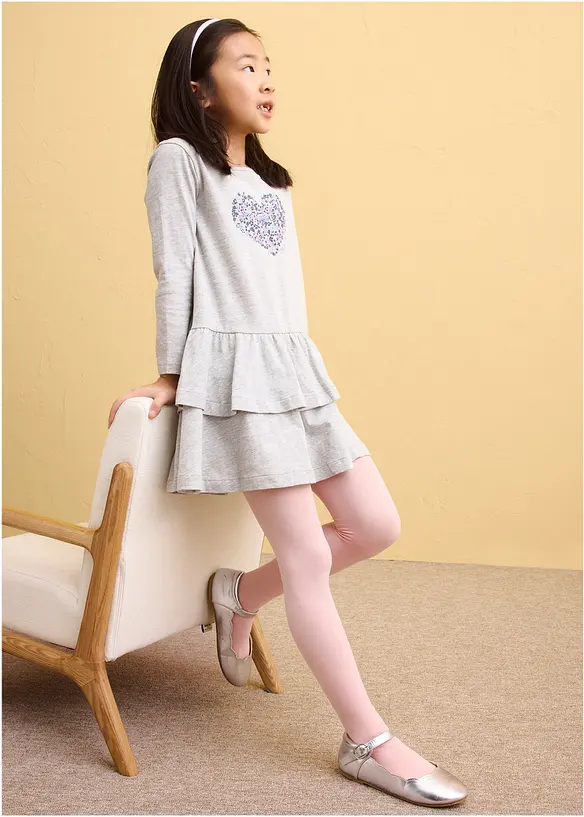 Abito in jersey di puro cotone (pacco da 2), bonprix