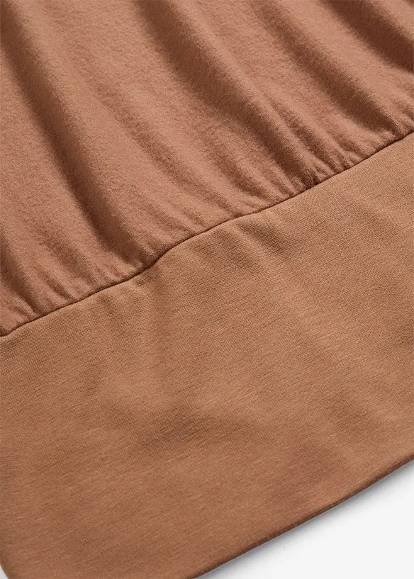 Maglia a maniche lunghe in misto viscosa morbido, bonprix