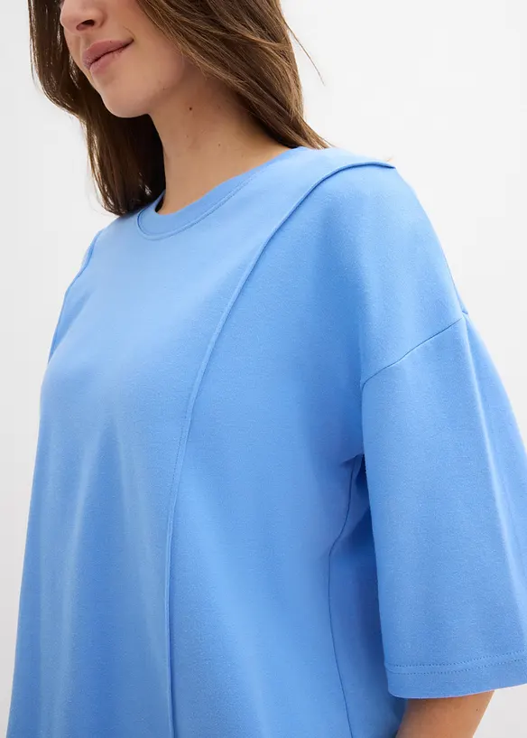 Maxi maglia in puro cotone biologico, bonprix