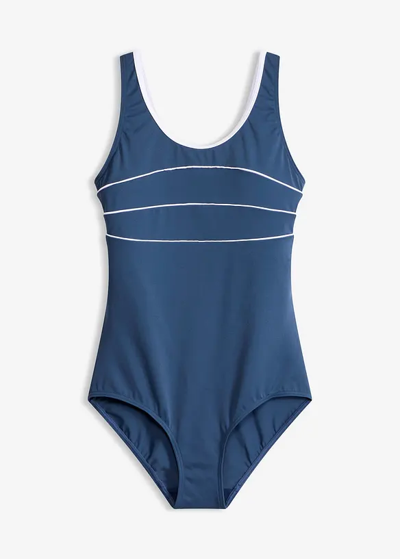 Costume intero con cuciture decorative, bonprix