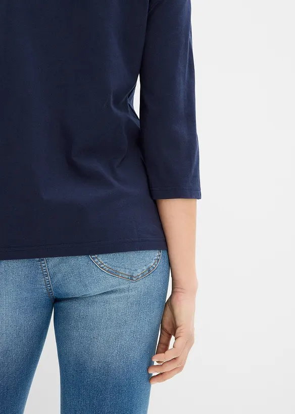 T-shirt boxy in puro cotone, bonprix