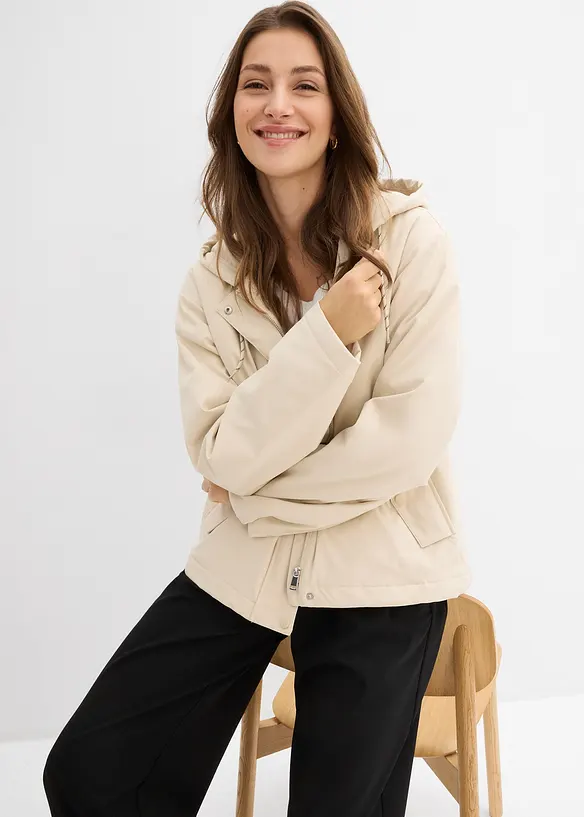 Giacca tecnica idrorepellente, leggermente imbottita, bonprix