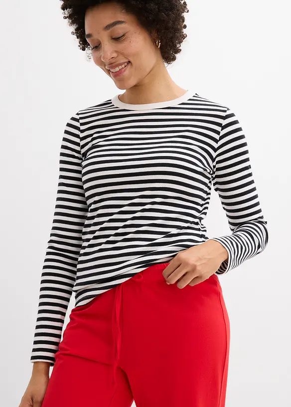 Pantaloni in felpa di puro cotone biologico, bonprix