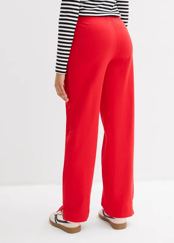 Pantaloni in felpa di puro cotone biologico, bonprix