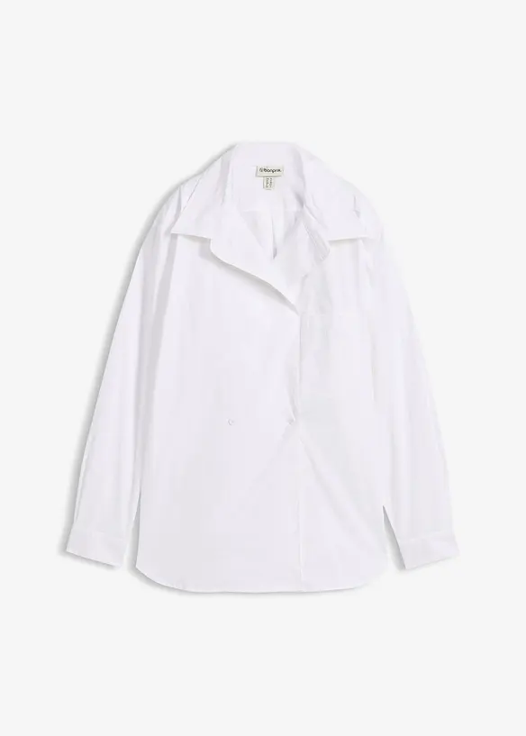 Camicia lunga in cotone, bonprix