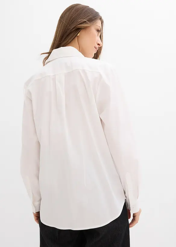 Camicia lunga in cotone, bonprix