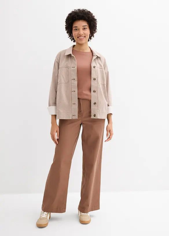 Maglia in jersey pesante con cotone biologico (pacco da 3), bonprix