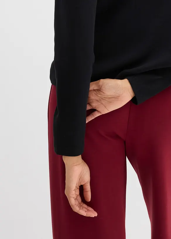 Cardigan in jersey pesante di puro cotone biologico, bonprix