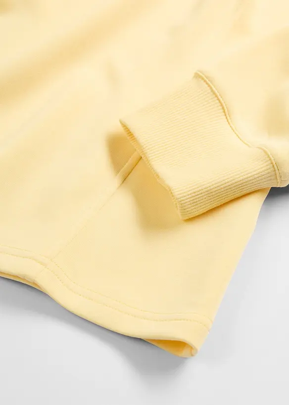 Felpa sciancrata, bonprix